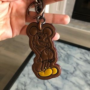 Disney x Coach Mickey Mouse key chain